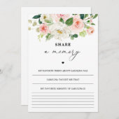 Deel een geheugen, viering van de Kaarten van het (Voorkant / Achterkant)