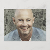 Deel Een Herinnering Foto Begrafenis Wit Marmer Briefkaart (Achterkant)