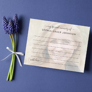 Deel Een Herinnering Foto Funeral Briefkaart