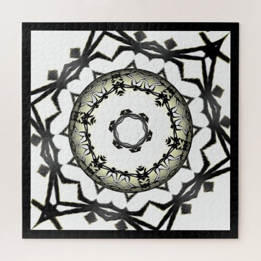 Deel één is caleidoscoop art één legpuzzel (Horizontaal)