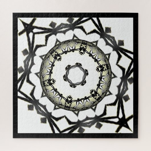 Deel één is caleidoscoop art één legpuzzel (Verticaal)