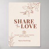 Deel het Liefde Weddenschap Poster (Voorkant)