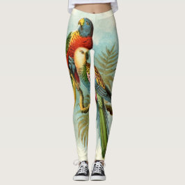 DEEL TROPISCHE VOGELS 10 LEGGINGS