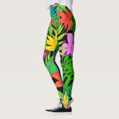 DEEL TROPISCHE VOGELS LEGGINGS (Links)