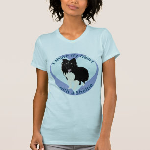 Deel Uw Hart - Sheltie T-shirt