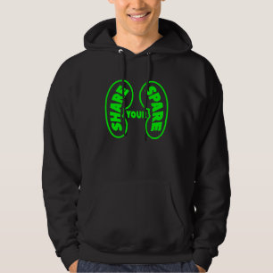 Deel Uw Reserve Nier Orgaandonor Bewustzijn Hoodie