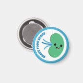 Deel uw Spare Magnet, Donatie van de Nieren Magneet (Voorkant / Achterkant)