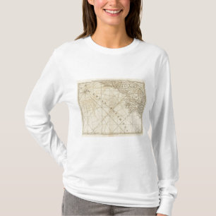 Deel van de provincies Costa Rica en Nicaragua T-shirt