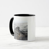 Deel van een olievlek in de Golf van Mexico Mok (Voorkant links)