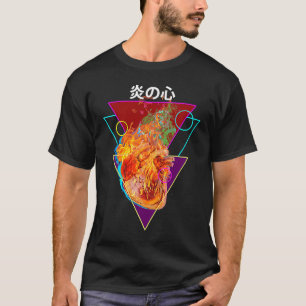 Deel van het menselijk hart en anat t-shirt