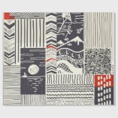 Deel van hout met gepelde groene verf, abstract te cadeaupapier (Vlak)