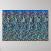 Deel van Londen - Verborgen 3D-afdrukken Poster (Voorkant)