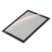 Deel van Mars op de grens van licht en donker. Notitieblok (Schuin)