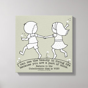 Deel van Mijn leven Canvas Afdruk