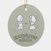 Deel van Mijn leven Keramisch Ornament (Links)