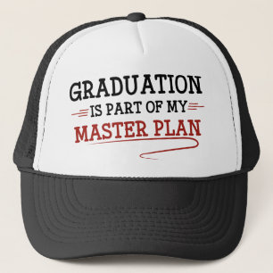 Deel van mijn masterplan trucker pet