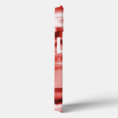 Deel van vierkante stukken acryl, zalm tot rood Case-Mate iPhone case (Achterkant / Rechts)