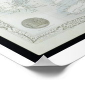 Deel van Zuid-Australië, uit een reeks van World M Poster (Hoek)