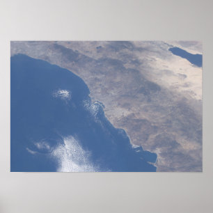 Deel van Zuid-Californië zoals gezien vanuit de r Poster