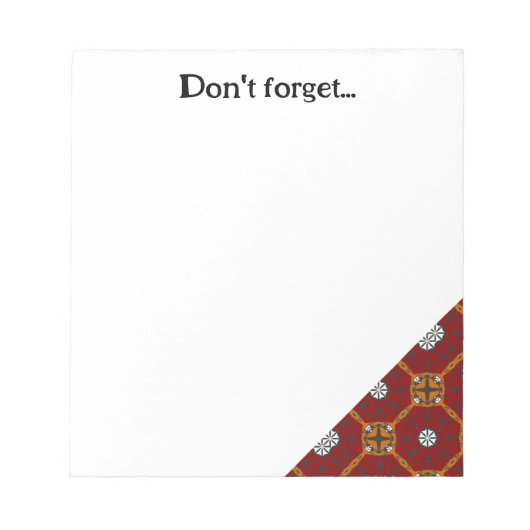 Deel vier caleidoscoop art twaalf notitieblok (Voorkant)