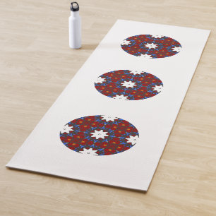 Deel vier caleidoscoop art zesentwintig yogamat