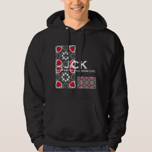 Deel zestien's caleidoscoop art zeven hoodie