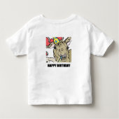 deeldieren kinder shirts (Achterkant)