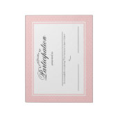 Deelnamecertificaten Notitieblok (Gedraaid)