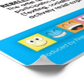 Deelnameniveaus voor kunststudenten (cv) poster (Hoek)