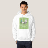 Deelnemen aan het leven hoodie (Voorkant volledig)