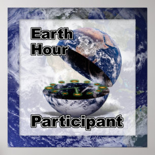 Deelnemer Earth Hour Poster