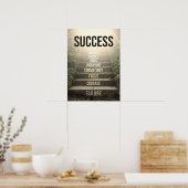 Deelnemers aan succes - Motivatie Poster (Keuken)