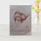 Deelneming voor het Overgaan van een Moeder Kaart (Gele Bloem)