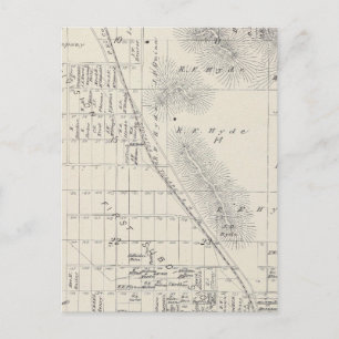 Deelsectoren Pioneer Land Co Briefkaart