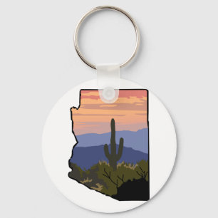 Deelstaat Arizona Sleutelhanger