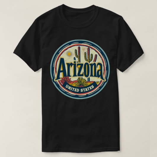 Deelstaat Arizona T-shirt (Design voorkant)