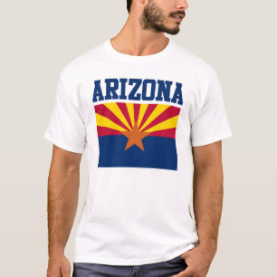 Deelstaat Arizona Vlag T-Shirt