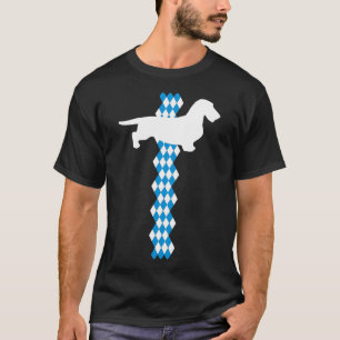 deelstaat beieren - ruwharige teckel t-shirt