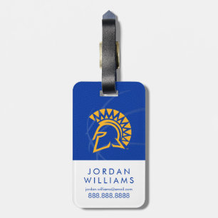 Deelstaat San Jose Spartans: Basketball Bagagelabel