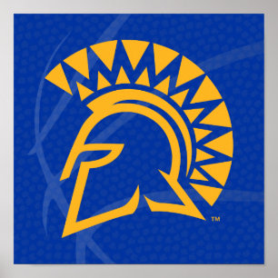 Deelstaat San Jose Spartans: Basketball Poster