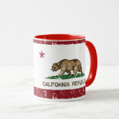 Deelstaatvlag Californië Mok (Voorkant rechts)