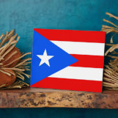 Deelstaatvlag Puerto Rico Fotoplaat (Zijkant)