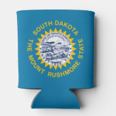 Deelstaatvlag Zuid-Dakota Blikjeskoeler (Achterkant)