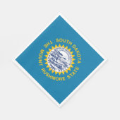 Deelstaatvlag Zuid-Dakota Servet (Hoek)