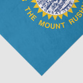 Deelstaatvlag Zuid-Dakota Tissuepapier (Detail)