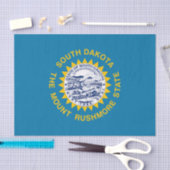 Deelstaatvlag Zuid-Dakota Tissuepapier (Craft)