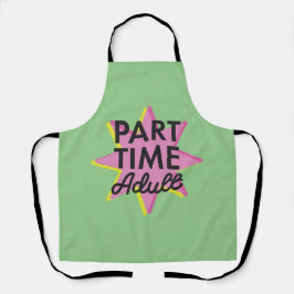 Deeltijd Volwassene Schort