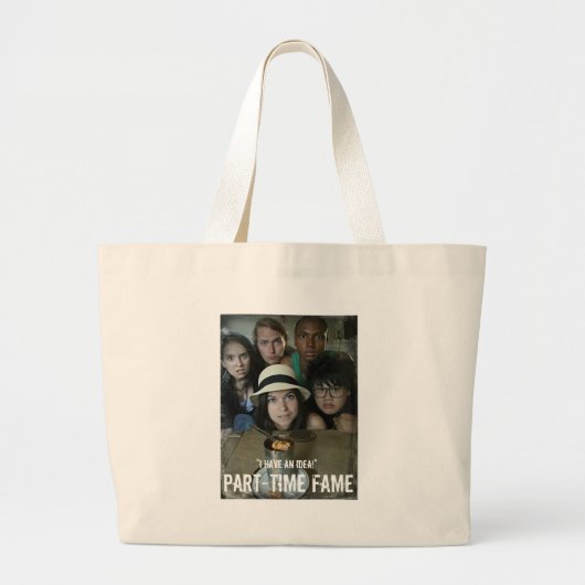 Deeltijdvlam Grote Tote Bag (Voorkant)