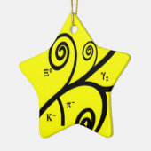 Deeltjes! Keramisch Ornament (Links)