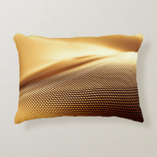 Deeltjesdrapery luxe gouden achtergrond. 3 quinqui accent kussen